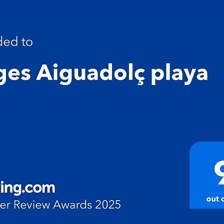 Sitges Aiguadolc Playa Lejlighed Eksteriør billede