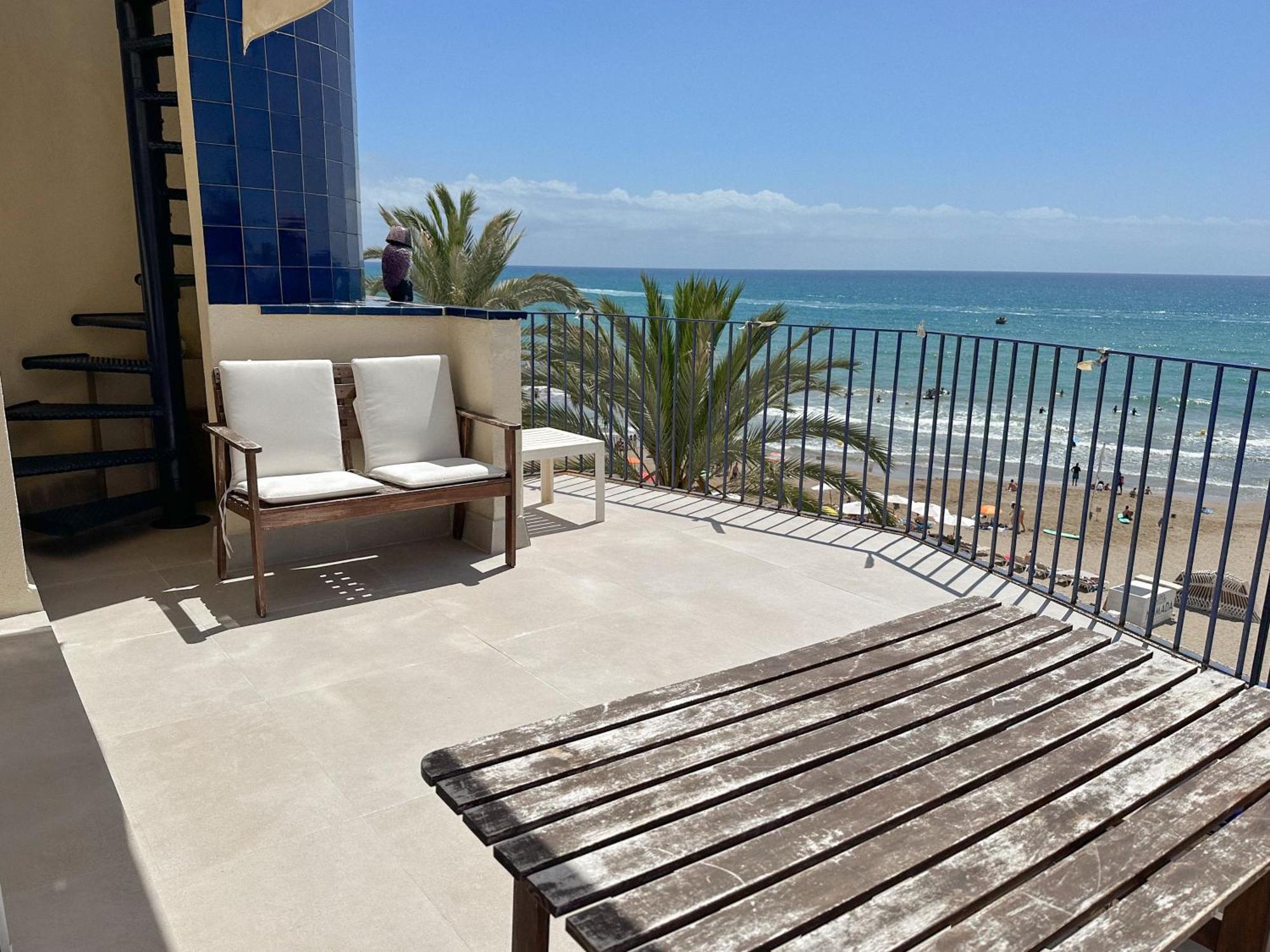 Sitges Aiguadolc Playa Lejlighed Eksteriør billede